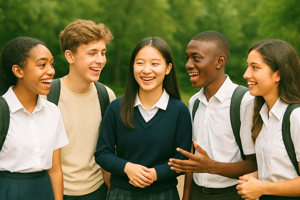 現地での体験と人との交流が生み出すかけがえのない学びを表した画像